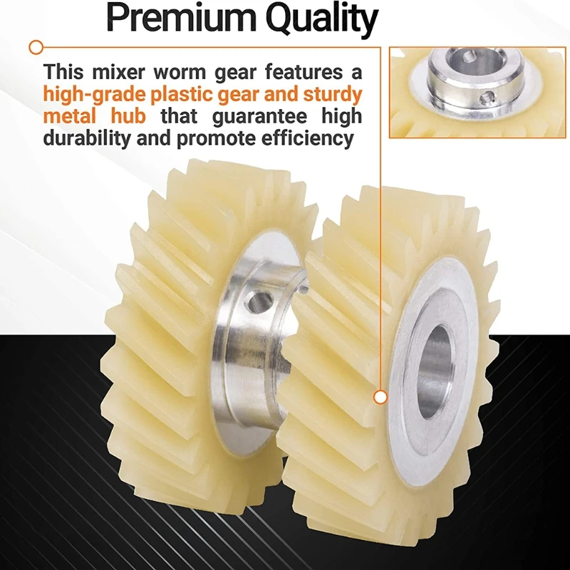 W10112253 Mixer Worm Gear Replacement Part Perfectly for Kitchen Aid Mixers-Replaces EA1491159 AP42956691159 PS1491159 Oct8 21