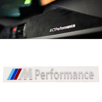 

1PCS M Performance Nickel Alloy 3D Car Sticker Decal For bmw M Sticker X1 X3 X4 X5 X6 X7 e46 e90 f20 e60 e39 f10 Car accessories