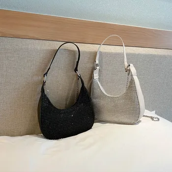 

Women Leather Purses and Handbags 2020 Fashion Diamond Crossbody Bags for Women Shoulder Bag Underarm Party Hand Bags Tote