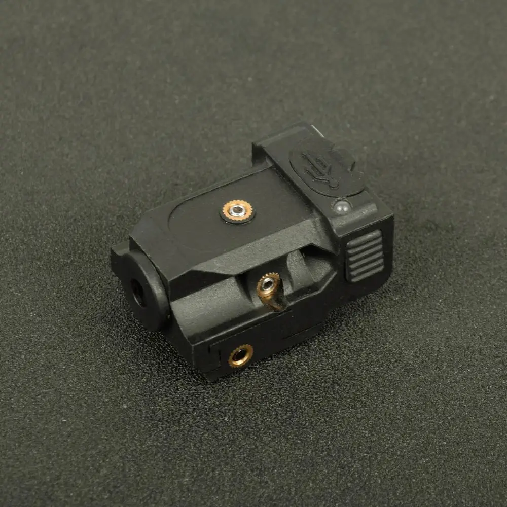 Tactical Military Rechargeable Pistol Mini Green Laser Sight for Glock Colt 1911 Airgun Rifle Handgun Fit 20mm Rai Mount-4