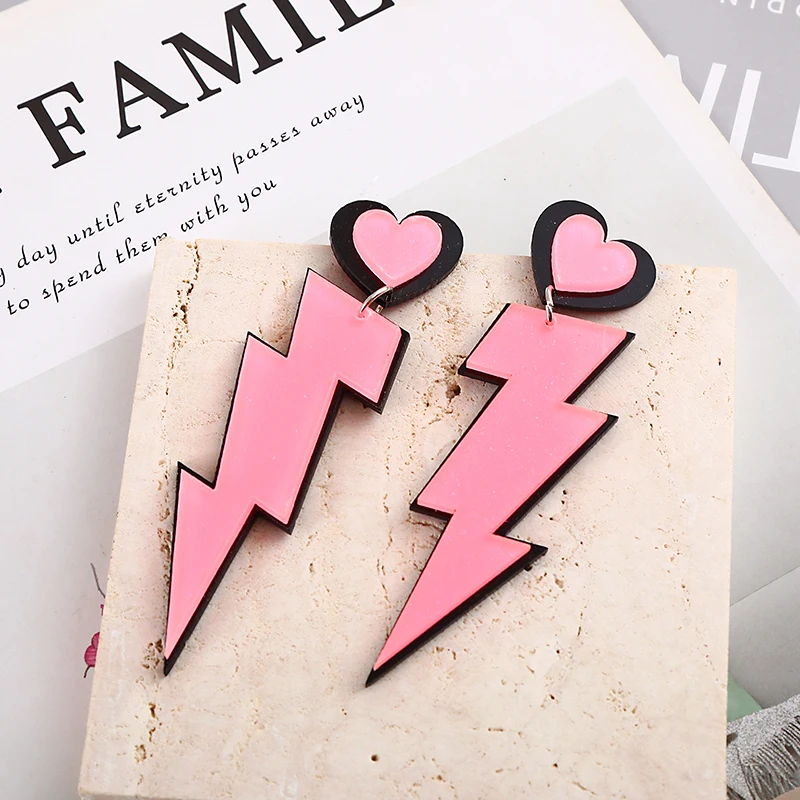 Women Acrylic Drop Earrings Geometric Trendy Party Gift Jewelry