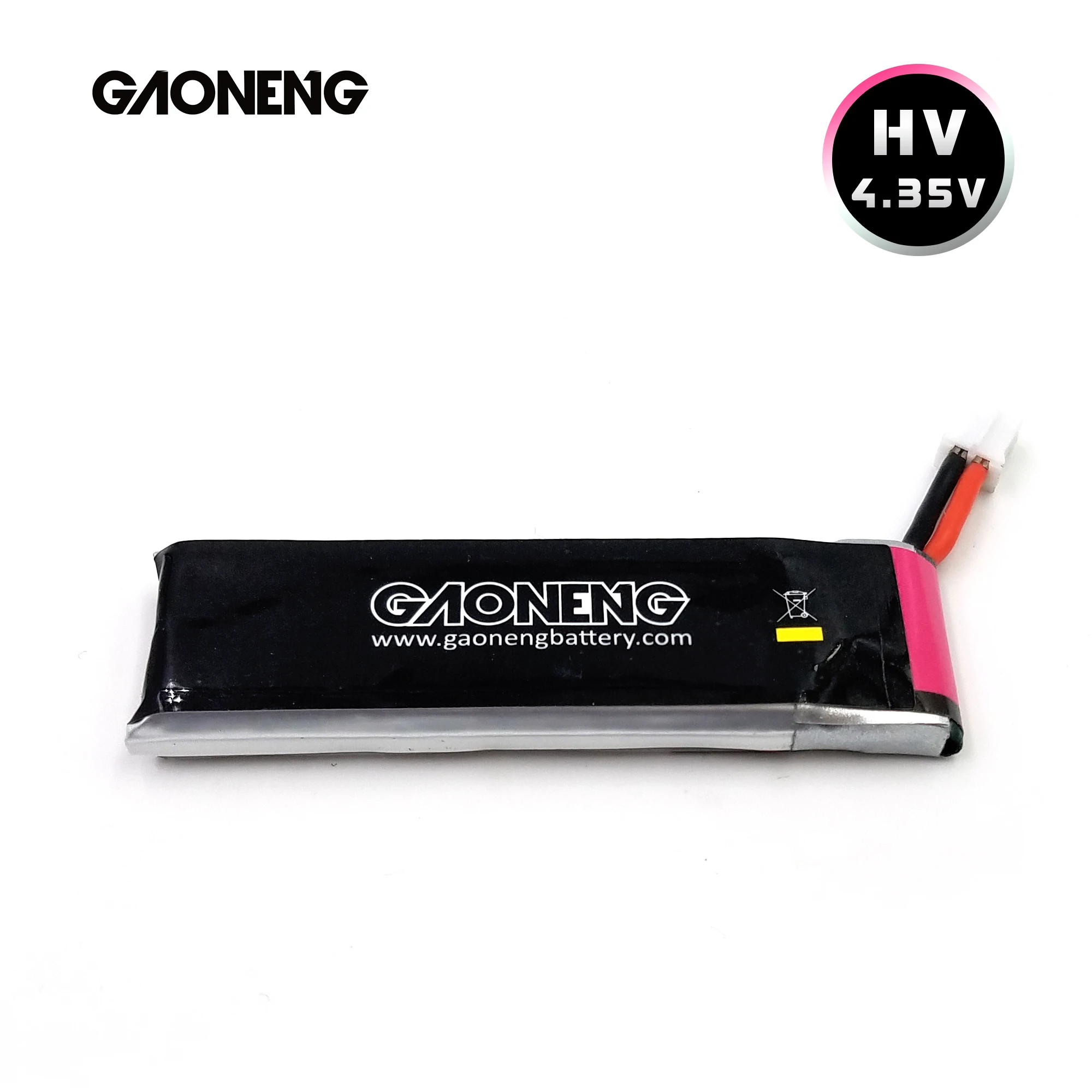 Gaoneng GNB 1S HV 4,35 V 450mAh LiPo батарея 80 с разъемом PH2.0 для RC FPV маленький Дрон TINY7