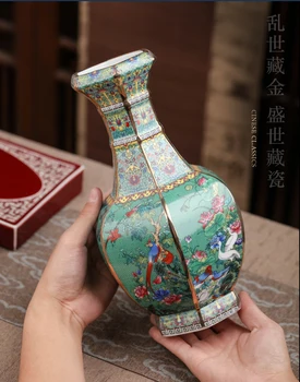Jingdezhen Enamel Porcelain Vase 16