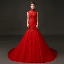 

see through high neck appliques lace bridal gown 2018 vestido de novia casamento Off The Shoulder Mother Of The Bride Dresses