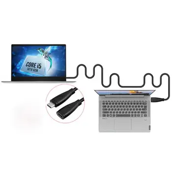 

USB 3.1 Wire Extending Connector Male To Female Cord Type C Extension Cable 1m