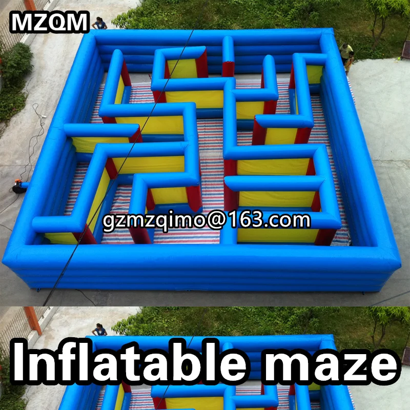 PVC laser tag inflatable maze outdoor big puzzle game Labyrinth for sale | Игрушки и хобби
