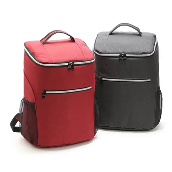 

Ice Pack Fresh Carrier Thermal Bags 20L Thermo Lunch Picnic Box Oxford Large Capacity Cooler Bag Insulated Cool Backpack
