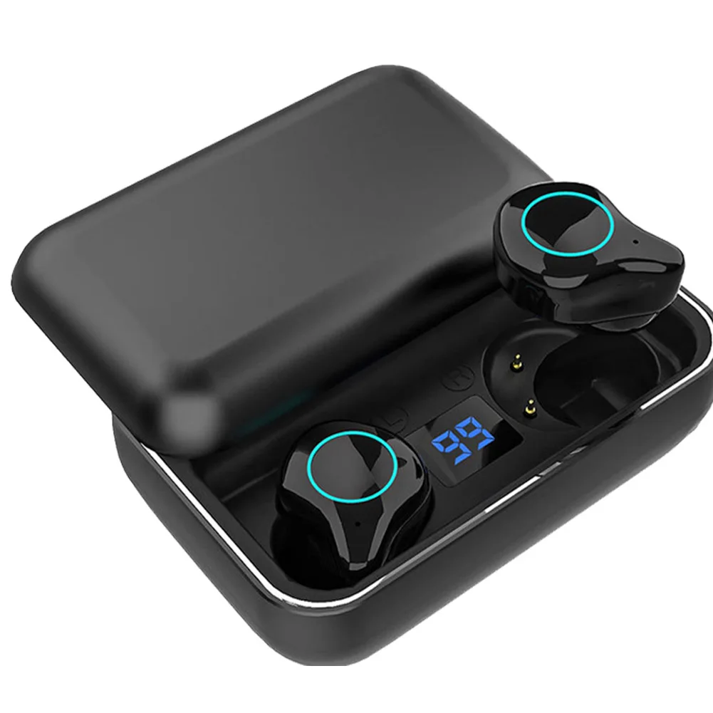 Горячие TWS HD Вызов Bluetooth 5,0 наушники с сенсорным управлением Водонепроницаемые настоящие беспроводные бинауральные стерео наушники с шумоподавлением