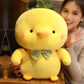 

Cute Little Yellow Chicken Pillow Doll Comforting Child Sleeping Hold Pillow Holiday Gifts Birthday Gifts Children Pillow Doll