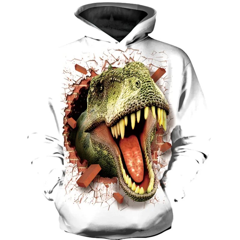 children's hype hoodie Boys Sweatshirt Dinosaur Hoodies Cool Fashionable Children Autumn 3D Printed Hoodies Girl Animal Pullover Hoodies Sweatshirts child childhood hoodie