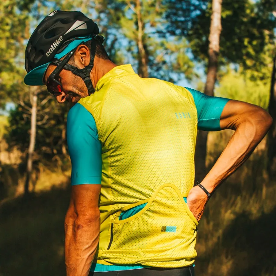 Новейшая профессиональная команда Велосипедная ветрозащитная велосипедная жилетка superlight жилет для езды на велосипеде сетчатая ткань на спине Ropa Ciclismo дорожная жилетка для маунтинбайкинга