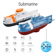 Mini Rc Submarine 0.1 M/s Snelheid Afstandsbediening Boot Waterdicht Duiken Speelgoed Simulatie Model Cadeau Voor Kinderen Jongens Meisjes Nieuwe jaar Gift