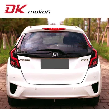 

14-18 for Honda's fit honeycomb fully LED taillight assembly modified LED streamer steering light