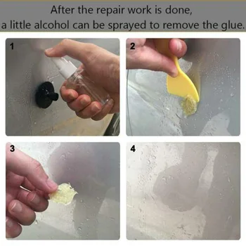 

Car Dent Damage Tools Motorcycles Repair Puller Scraper Gasket Replacement