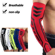 Теплые Рукава для рук, дышащие спортивные налокотники, налокотники для фитнеса, нарукавники для велоспорта, бега, баскетбола, гетры для рук
