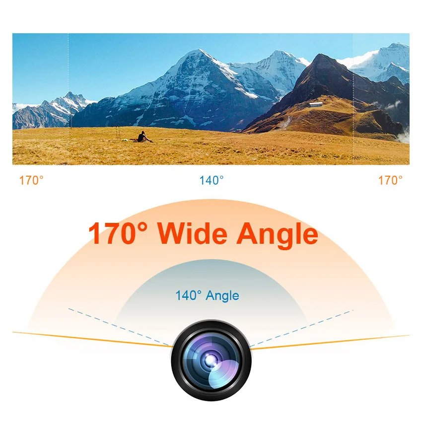 Qriginal hero Экшн-камера 4K Ultra HD wifi 1080 P/60fps 2,0 lcd 170 объектив для дайвинга Водонепроницаемая 30M DV go Helmet pro спортивная камера