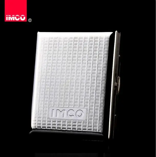 Подлинный бренд IMCO чехол для сигареты латунная стальная Автоматическая