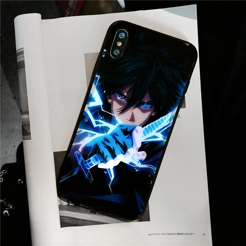 Для huawei P20 P30 Pro Honor 9X чехол светодиодный вспышка напоминание входящий вызов светящаяся стеклянная крышка для huawei mate 20 30 Pro Nova 5i 4 e 3