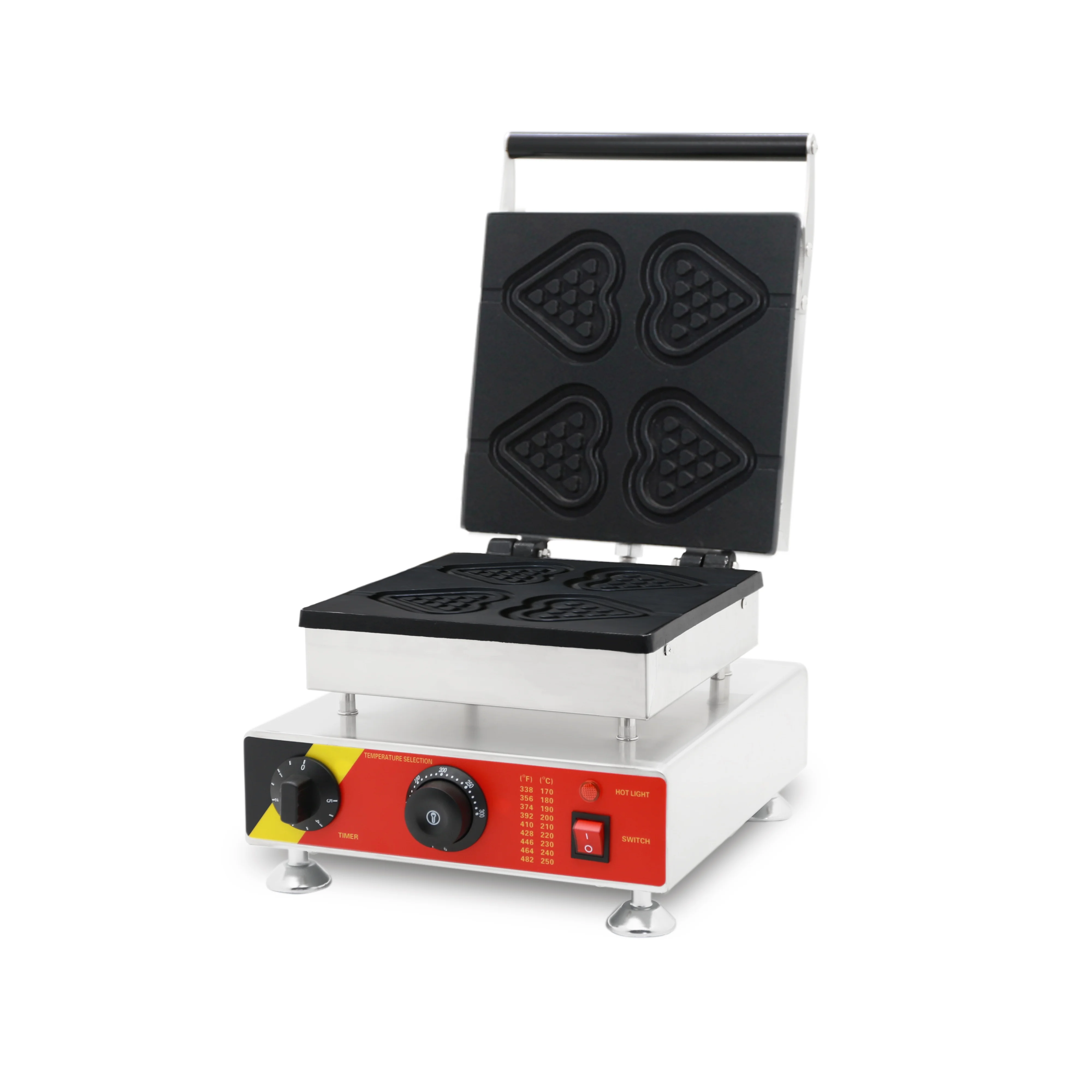 

Hot Selling Electric Waffle Maker Commercial Mini Heart Shape Waffle Machine Street Food Baking Equipment Stick Maker With CE