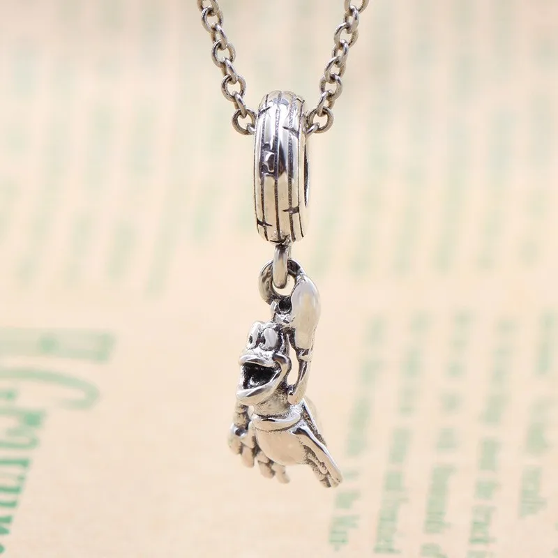 

Original 925 Sterling Silver Charm Little Mermaid Sebastian Pendant Fit Pandora Women Bracelet & Necklace Diy Jewelry