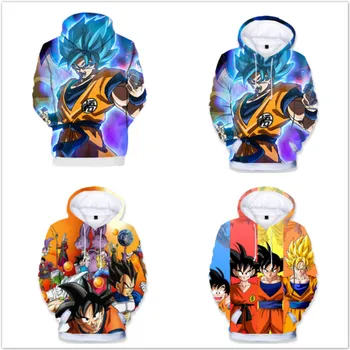

Children Sweatshirt Cartoon Dragon Ball Goku Vegeta Kids Long Sleeve T Shirts Baby Boys Clothes Girls Hoodies Tops Baby Costumes