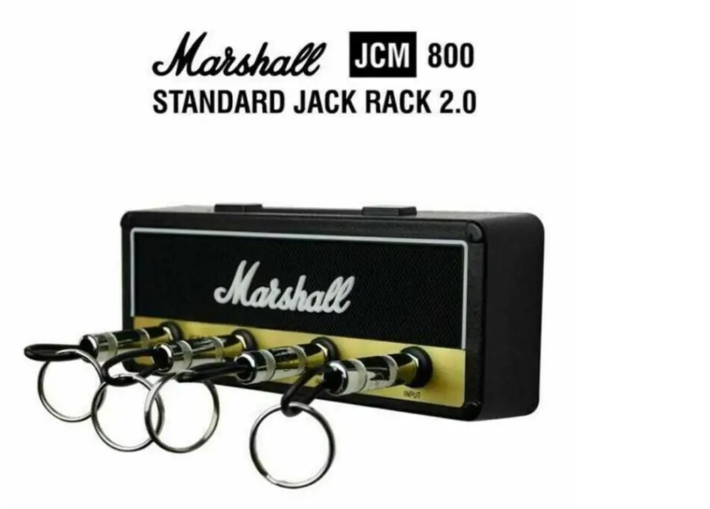Реечный усилитель Marshall Jack II, винтажный гитарный усилитель, держатель для ключей, 2,0, Marshall JCM800, держатель для ключей Marshall