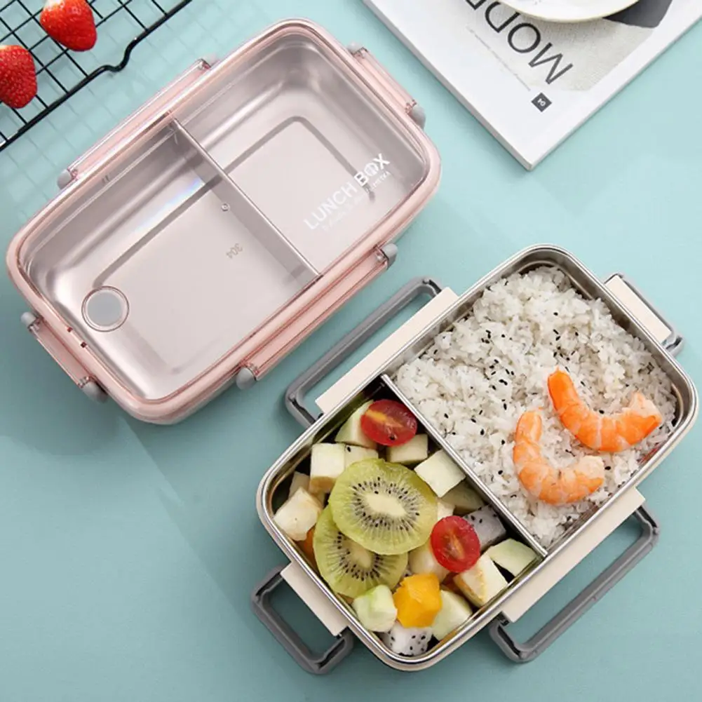 Bento ланч бокс Герметичный пищевой нержавеющей стали изолированный пищевой контейнер для студентов