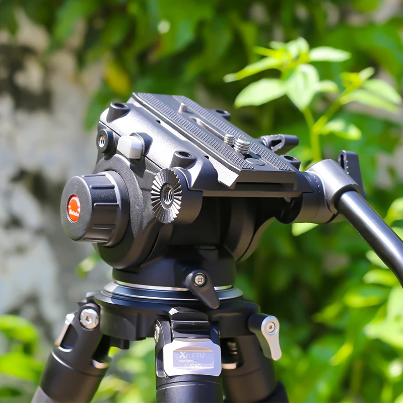 arrastar pan tilt cabeça de vídeo para