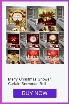 Merry Christmas набор для ванной с изображением животного лося утки, водонепроницаемая занавеска для душа и чехол для унитаза, коврик с нескользящей подошвой, домашний декор