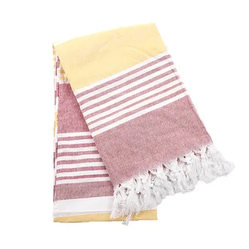 

4pcs/lot Turkish 100%Cotton Beach Picnic Blanket Bathing Surfing Swimming Towel Baby Kids Show Towels 100x180cm