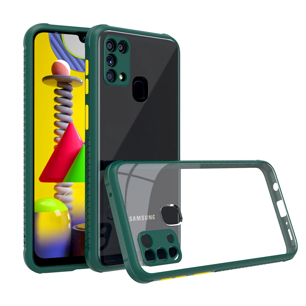 Противоударный чехол-накладка для Samsung Galaxy M31 M21 M11 M01 | Мобильные телефоны и