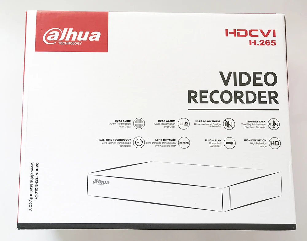 Сетевой видеорегистратор Dahua 8 канальный 16 каналов пятиядерный ГП брод 4K XVR мини 1U