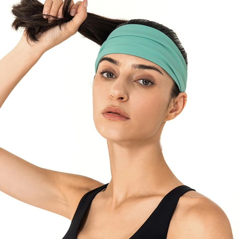 Sports Women Yoga Sports Headband Elastic Hair Band Sports Workout Hair  Bands - Yoga Hair Bands - AliExpress