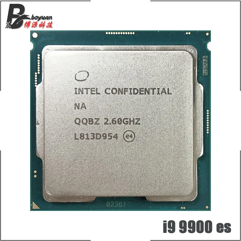 Процессор Intel Core i9-9900 es i9 9900 es QQBZ 2,6 ГГц Восьмиядерный процессор с шестью резьбой L2 = 2 м L3 = 16 м 65 Вт LGA 1151