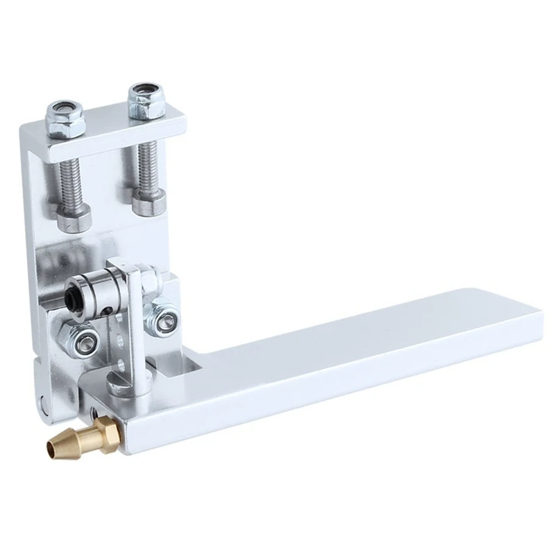 Aluminum Long Rc Boat Rudder With Water Pickup Absorbing Steering For Electric Gas Remote Control Model Parts Cnc(75Mm)
