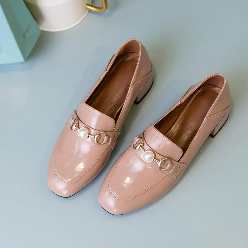 Chaussures femme; Новинка; Брендовая обувь на плоской подошве; женские лоферы из натуральной кожи; мягкие лоферы; женская повседневная обувь; zapatos mujer
