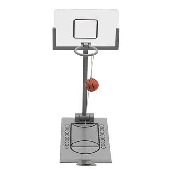 

Desk Ball Finger Basketball Rack Children Adult Foldable Palm Basketball Set Mini Basketball