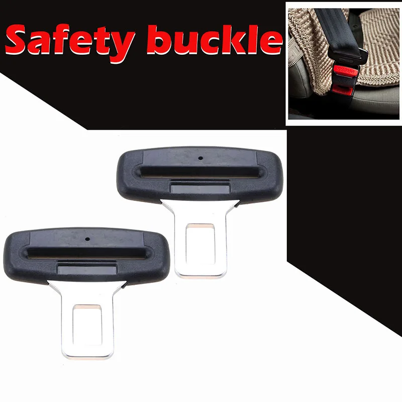 Universal Car Seat Belt Buckle Plug Safety Belt Clip Fit Replacement