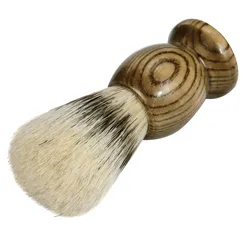 ZY Beauty Fashion Foundation Pro Pure Badger Hair Shaving Brush Wood Handle Best Shave Barber Black D40