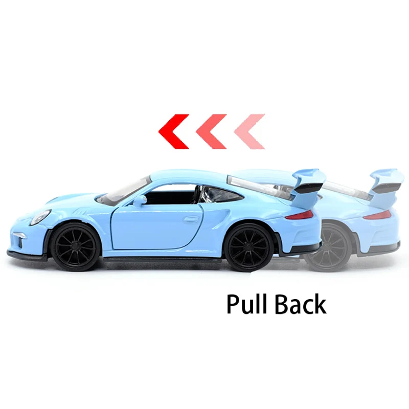 Суперспортивный автомобиль WELLY 1:36 2016 911 GT3 RS литая модель автомобиля из сплава