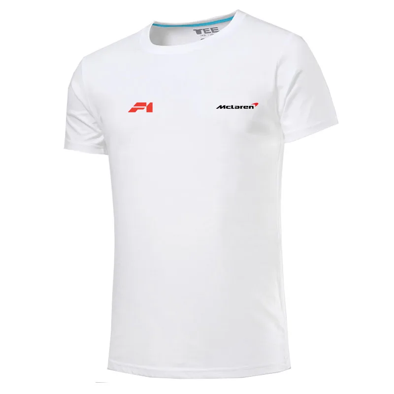

Brand McLaren T Shirt Tee Shirt Homme Summer 100% cotton Short Sleeve Men's Tshirt Homme