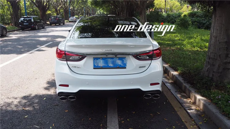 Подходит для mazda ATENZA CHAOS покрытие из углеродного волокна задний спойлер