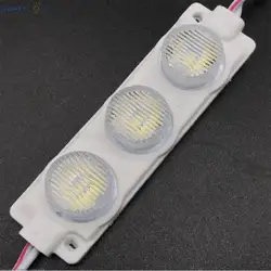20pcs Super Bright 3W SMD 3030 LED Module Advertisement Design LED Module Lighting 3 LED DC12V 75*20mm IP65 Waterproof