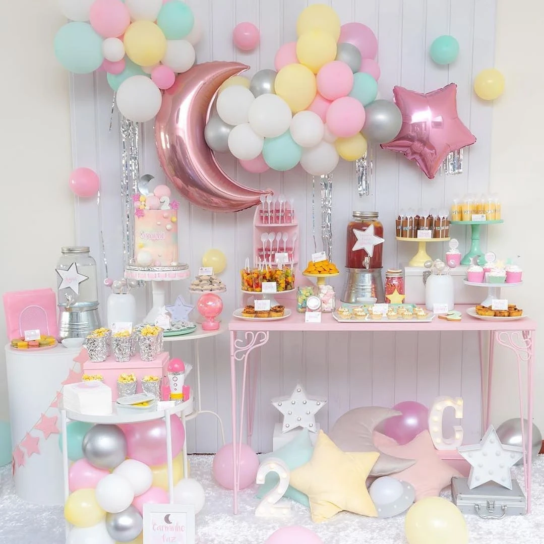 pastel color baby shower
