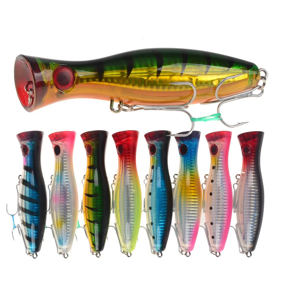1 шт. 12 см 40 г Большой Поппер Рыболовная Приманка Crankbait Iscas Искусственные воблеры