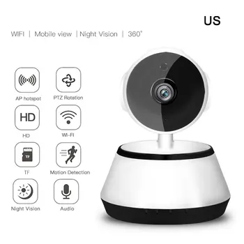 

720P HD Home Security IP Camera Surveillance System Wireless Smart WiFi Camera with Night Vision Office Home Baby Monitor