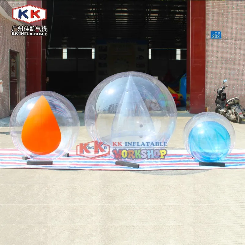 ПВХ или ТПУ человека размер плавающей надувные вода ходьбе шарики для продажи