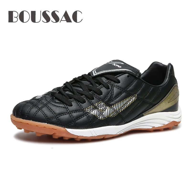 BOUSSAC профессиональные новые мужские подростковые футбольные бутсы уличные мужские Футзальные кроссовки спортивные тренировочные кеды TF обувь для футбола, бутсы