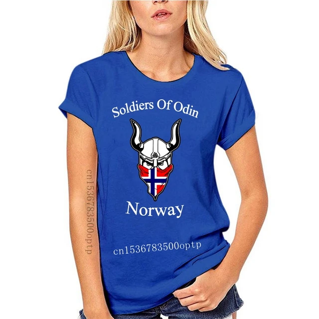 Begrænsning At adskille Vænne sig til New Funny Men T Shirt Women Novelty Tshirt Soldiers Of Odin Norway Cool T  Shirt - T-shirts - AliExpress