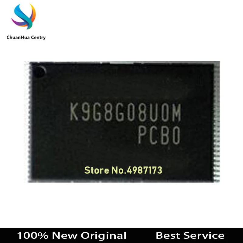 K9G8G08UOM-PCBO TSOP48 Новые оригинальные K9G8G08U0M-PCB0 Большая скидка для большего количества